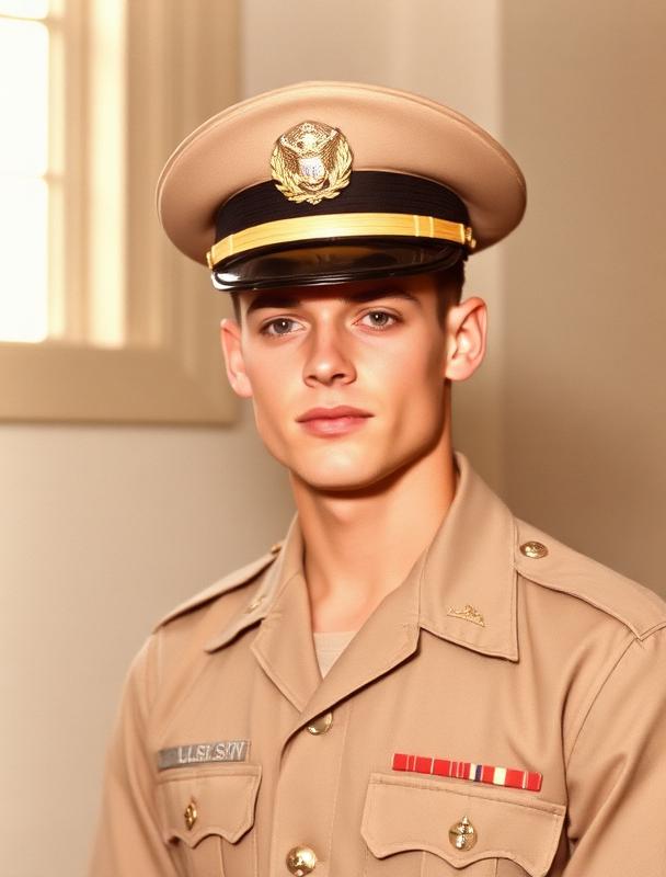 Portrait of CPT Marcus A. Thorne