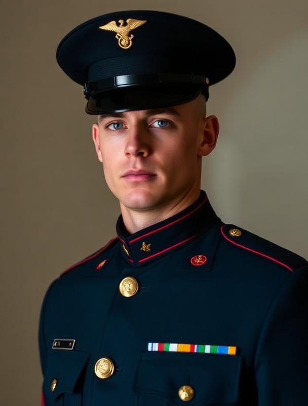 Portrait of SGT Elias J. Vance